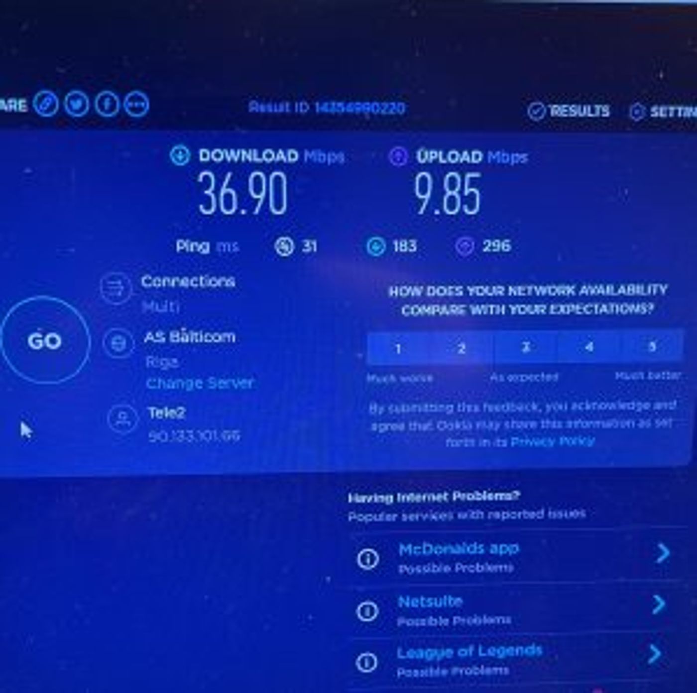 Privātmājas interneta antenas instalācija
