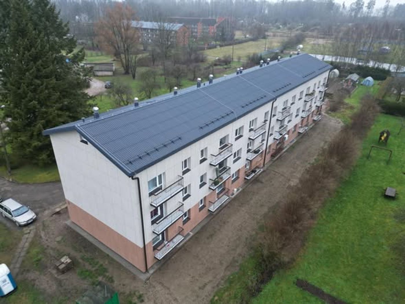 Paveiktais projekts: Daudzdzīvokļu dzīvojamā māja Jaunatnes ielā 15A, Burtniekos